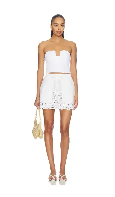 susana monaco Wire Gathered Tube Top | Thumbnail 4