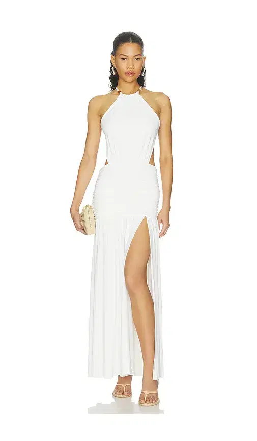 Runaway The Label Imelda High Neck Maxi Dress