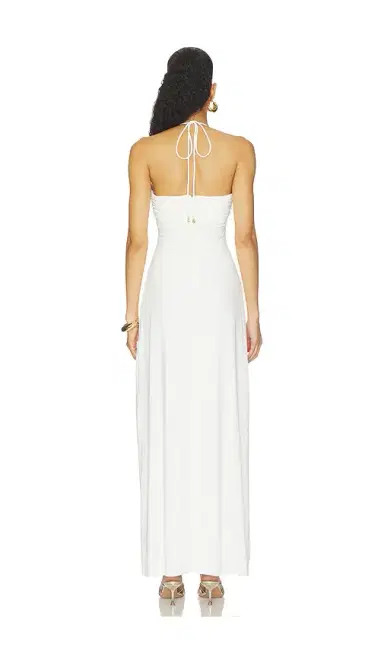 Runaway The Label Nina Ruched Halter Maxi Dress | Thumbnail 3