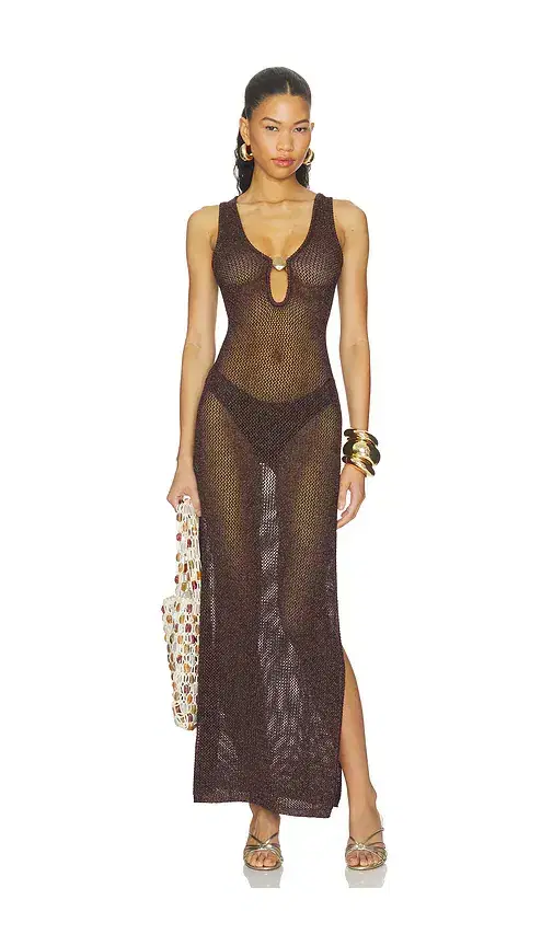 Runaway The Label Ariya Sleeveless Knit Maxi Dress