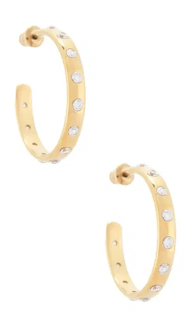 Casa Clara Nora Mae Hoop Earrings | Thumbnail 1