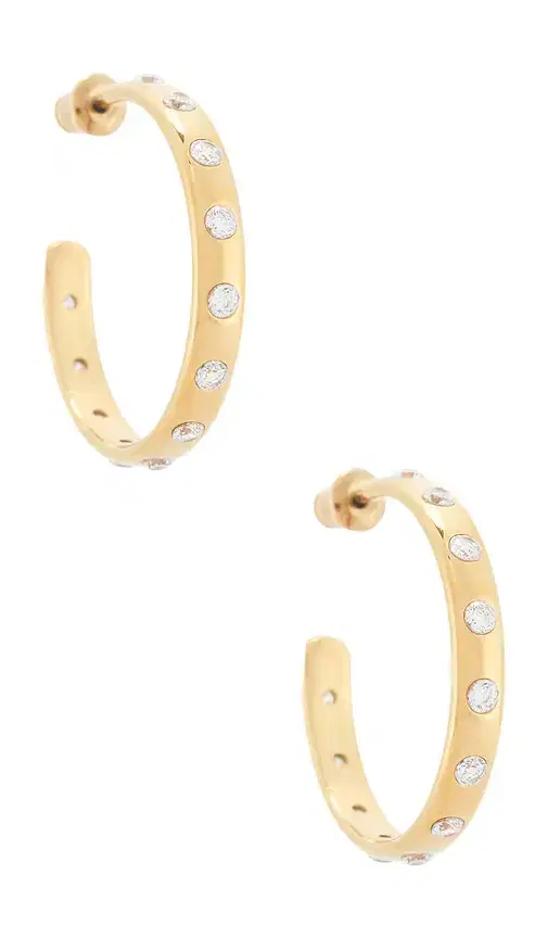 Casa Clara Nora Mae Hoop Earrings