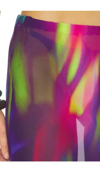 Runaway The Label Cyrus Low Waist Sheer Maxi Skirt | Thumbnail 6