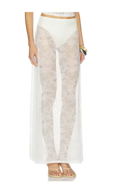 Runaway The Label Jenna Low Waist Lace Maxi Skirt | Thumbnail 2 Runaway The Label Jenna Low Waist Lace Maxi Skirt | Thumbnail 2