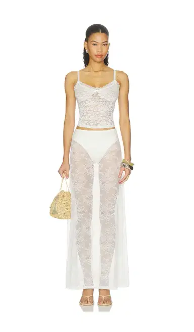 Runaway The Label Jenna Low Waist Lace Maxi Skirt | Thumbnail 5 Runaway The Label Jenna Low Waist Lace Maxi Skirt | Thumbnail 5