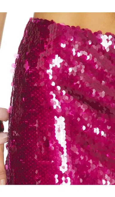 Runaway The Label Athena Sequin Mini Skirt | Thumbnail 6