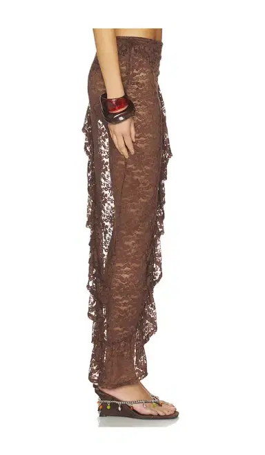 Runaway The Label Briana Wrap Wavy Hem Maxi Skirt | Thumbnail 2 Runaway The Label Briana Wrap Wavy Hem Maxi Skirt | Thumbnail 2