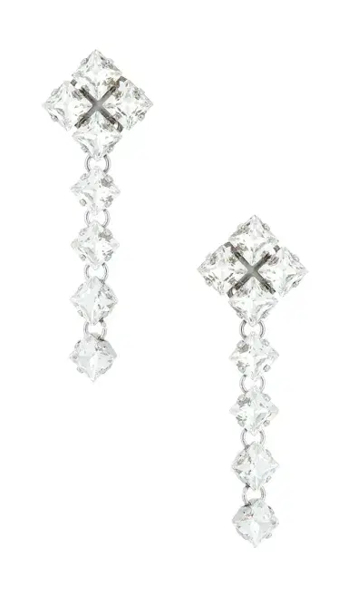Anton Heunis Omega Clasp Cascade Pixel Earrings | Thumbnail 1 Anton Heunis Omega Clasp Cascade Pixel Earrings | Thumbnail 1