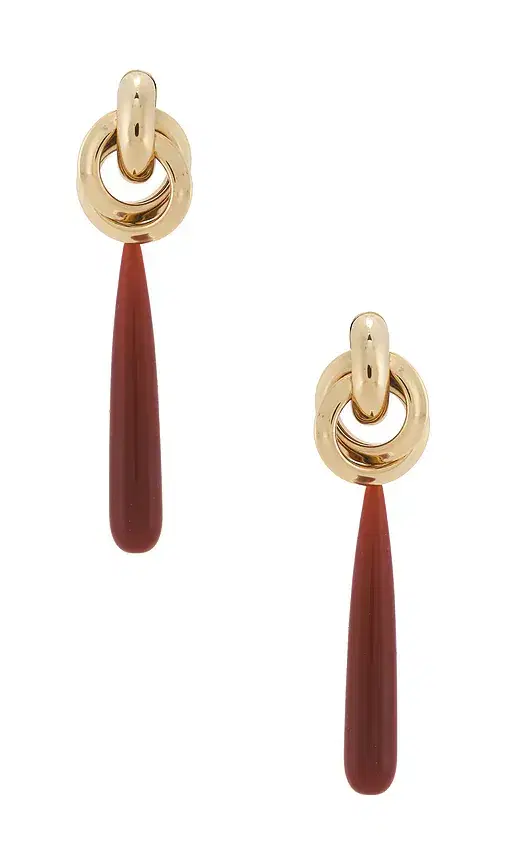 LELET NY Nala Knot Stone Earrings
