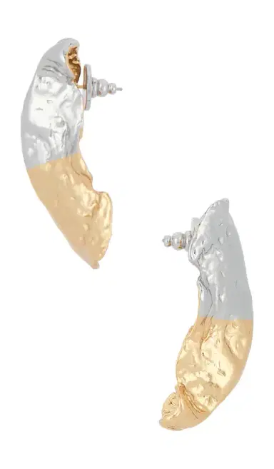 LELET NY Julie Hammered Earrings | Thumbnail 2