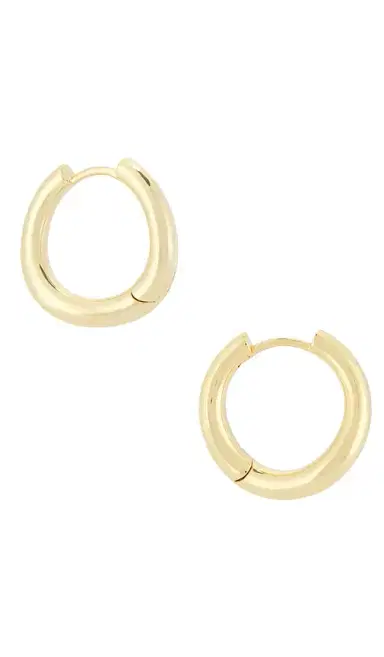 SHASHI Lennox Hoop Earrings | Thumbnail 2