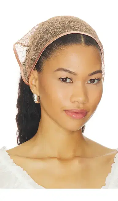 LELET NY Sheer Lace Bandana | Thumbnail 1 LELET NY Sheer Lace Bandana | Thumbnail 1