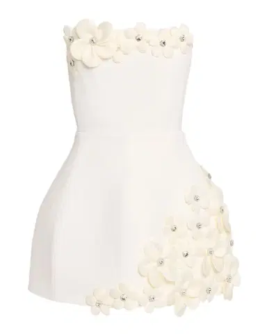 Bronx and Banco Estelle Strapless Floral Applique Mini Dress | Thumbnail 1 Bronx and Banco Estelle Strapless Floral Applique Mini Dress | Thumbnail 1