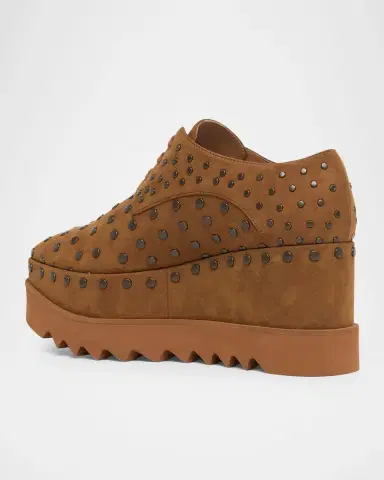 Stella McCartney 75mm Elyse Studded Platform Derbys | Thumbnail 4 Stella McCartney 75mm Elyse Studded Platform Derbys | Thumbnail 4