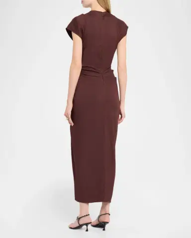 Proenza Schouler Bettina Dress in Linen-Blend | Thumbnail 3