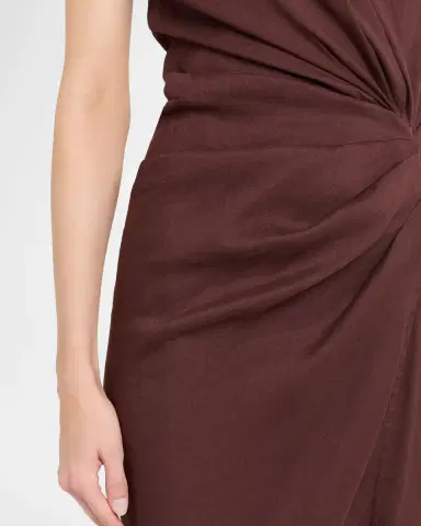 Proenza Schouler Bettina Dress in Linen-Blend | Thumbnail 5