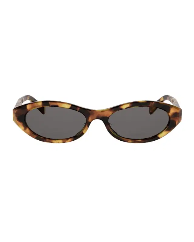 CELINE Triomphe Mini 54mm Oval Sunglasses