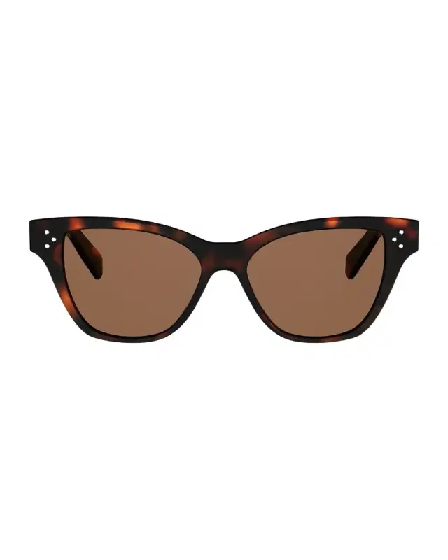 CELINE 3 Dots HD 52mm Butterfly Sunglasses