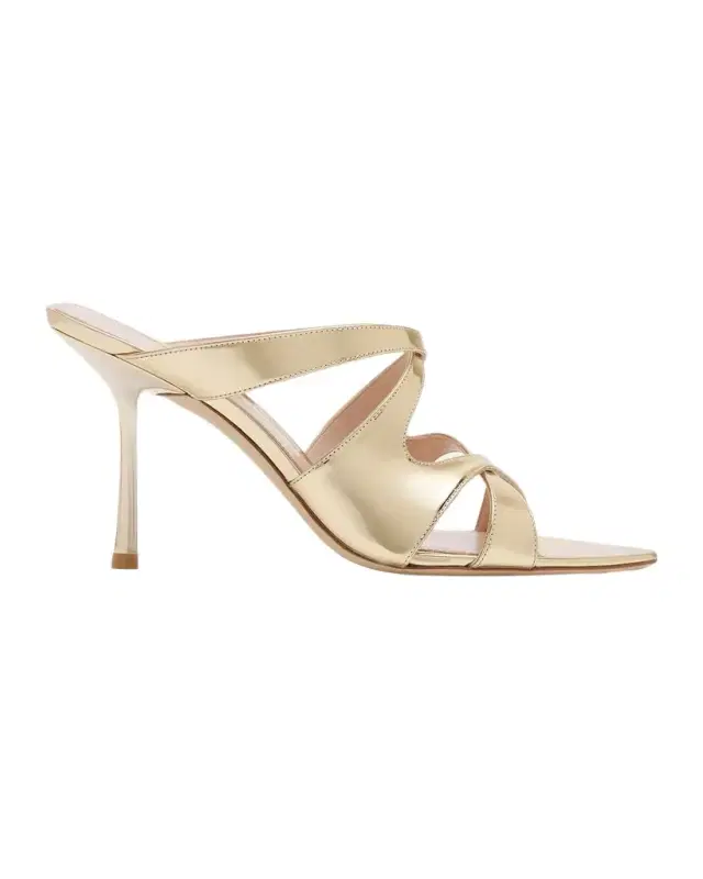85mm Rubie Strappy Leather Sandals