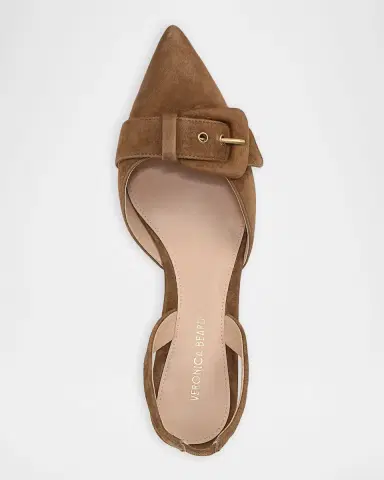 Veronica Beard 70mm Lenora Suede Slingback Pumps | Thumbnail 4 Veronica Beard 70mm Lenora Suede Slingback Pumps | Thumbnail 4