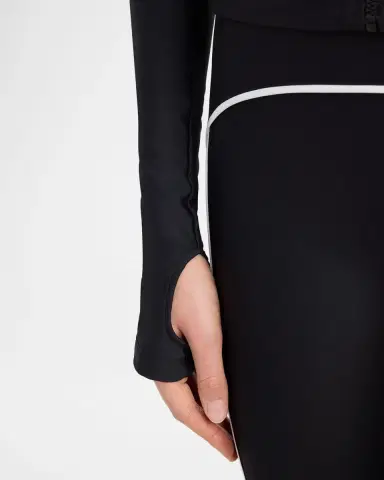 AMIRI MA Logo Contrast-Trim Zip-Front Top | Thumbnail 5 AMIRI MA Logo Contrast-Trim Zip-Front Top | Thumbnail 5