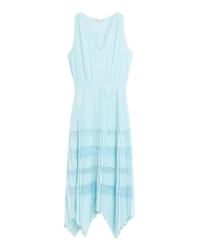 Ramy Brook Roselyn Lace-Trim Midi Dress