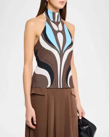 Ramy Brook Lara Halter Blouse | Thumbnail 4
