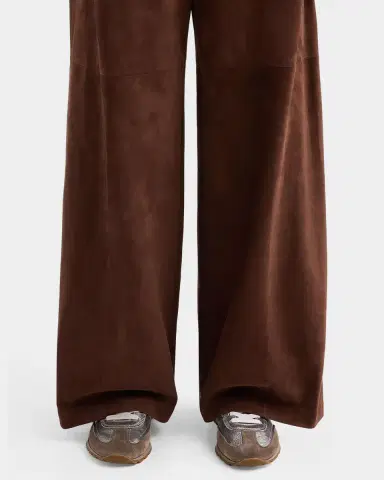 Brunello Cucinelli Cinched Leather Penny Loafers | Thumbnail 3