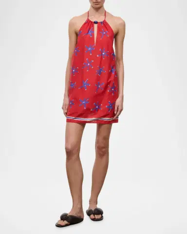 Staud Dani Linen Mini Dress Coverup | Thumbnail 2 Staud Dani Linen Mini Dress Coverup | Thumbnail 2