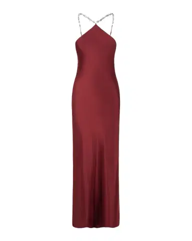 Staud Cadence Satin Maxi Dress | Thumbnail 1 Staud Cadence Satin Maxi Dress | Thumbnail 1