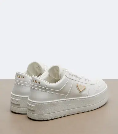 Prada Downtown Bold leather platform sneakers | Thumbnail 3