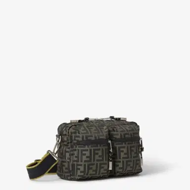 Fendi Camera case made of Superlight FF Zucca technical fabric | Thumbnail 2