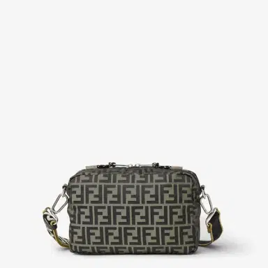 Fendi Camera case made of Superlight FF Zucca technical fabric | Thumbnail 3
