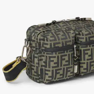 Fendi Camera case made of Superlight FF Zucca technical fabric | Thumbnail 5