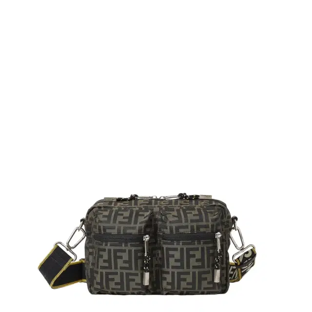 Fendi Camera case made of Superlight FF Zucca technical fabric