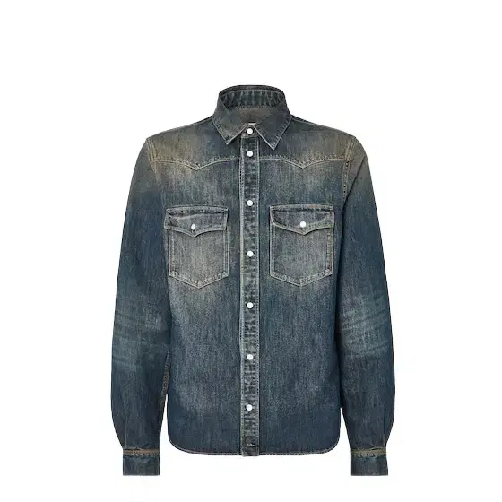 Fendi Shirt with contoured yoke on the front and back, made