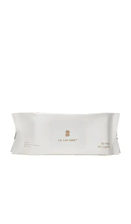 Lil Luv Dog Pet Wipes 80 Count