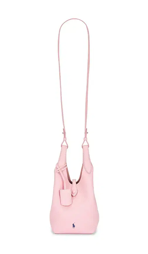 Polo Ralph Lauren Shiny Drum Pebble Mini Crossbody Bag