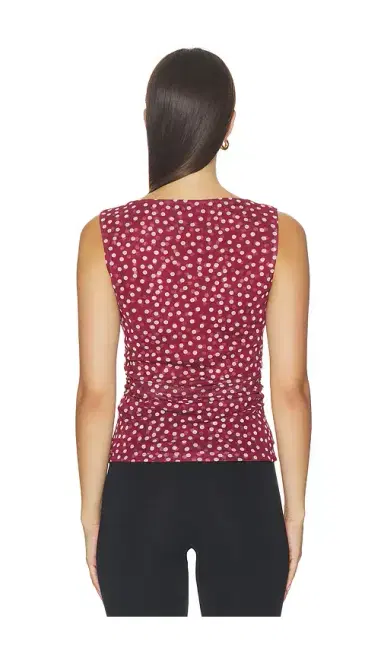 Madewell Cinched Double Layered Mesh Top | Thumbnail 3