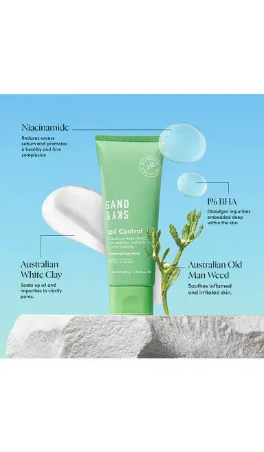 Sand & Sky Oil Control Clearing Face Mask | Thumbnail 4 Sand & Sky Oil Control Clearing Face Mask | Thumbnail 4
