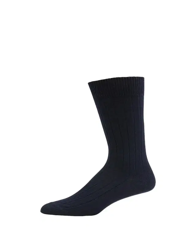 Bresciani Men's Cashmere Mid-Calf Socks