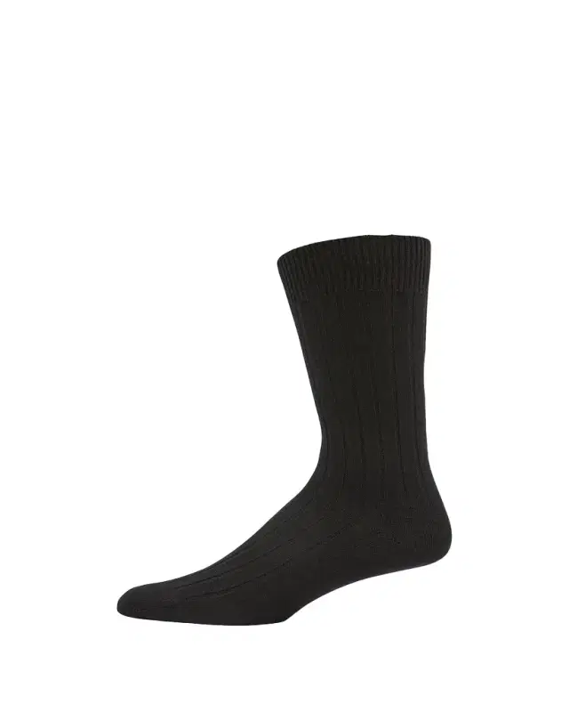 Bresciani Men's Cashmere Mid-Calf Socks
