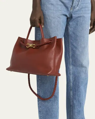 Bottega Veneta Medium Andiamo Leather Shoulder Bag | Thumbnail 2