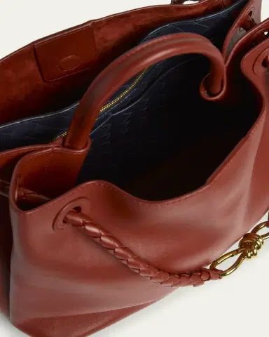 Bottega Veneta Medium Andiamo Leather Shoulder Bag | Thumbnail 4