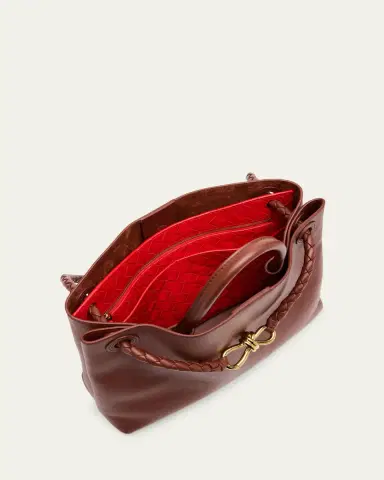 Bottega Veneta Medium Andiamo Leather Shoulder Bag | Thumbnail 8