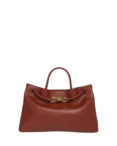 Bottega Veneta Medium Andiamo Leather Shoulder Bag | Thumbnail 1