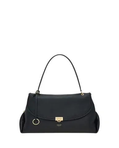 Ferragamo Gancini Leather Shoulder Bag | Thumbnail 1