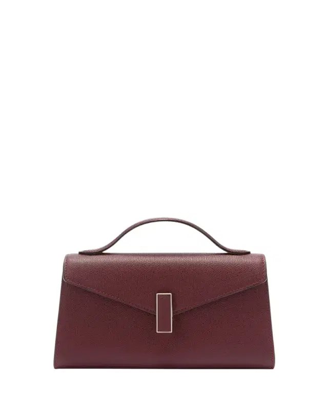 Valextra Iside Millepunte Leather Clutch Bag