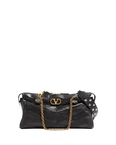 Valentino Garavani Panthea Medium Patchwork Chevron Shoulder Bag | Thumbnail 1 Valentino Garavani Panthea Medium Patchwork Chevron Shoulder Bag | Thumbnail 1