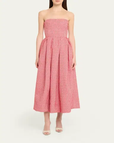 Rosie Assoulin Oh Oh Livia Strapless Dress | Thumbnail 2
